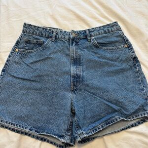 Zara Denim Blue Women's Shorts